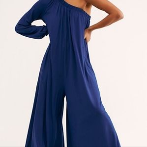 Free People Sunday Stroll Jumper in Indigo